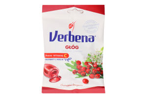 Конфеты мягкие с глодом и витамином C Verbena м/у 60г