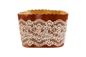 Форма для випікання для виробів з тіста паперова 110х85мм Мереживо ТОВ РКСП 1шт