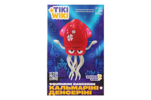 Іграшка Кальмаріні денсеріні пурпурова інтерактивна Tiki Wiki