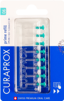 Н-р йоржиків міжзубних Curaprox CPS 06 бірюз 8шт