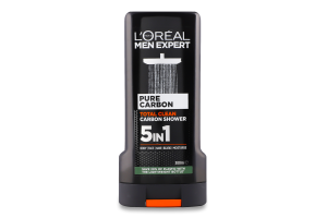 Гель для душа 5в1 Total Clean Men Expert L'Oreal Paris 300мл