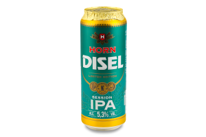 Пиво Horn Disel Session IPA світле нефільтров з/б