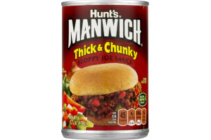 Hunt's Manwich Sloppy Joe Sauce Thick & Chunky