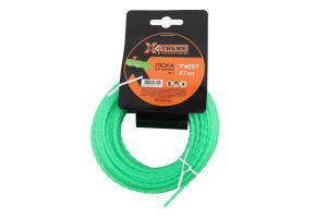 Ліска д/тримера зелена квадрат 2,7мм*15м X-Treme