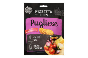 Снеки хрустящие По-апулийски Pizzetta Chips Snacks of the World д/п 70г