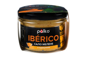 Сало молотое с куркумой Iberico Palko с/б 160г