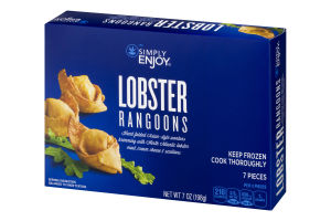 Simply Enjoy Rangoons Lobster - 7 PC