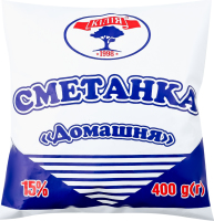 Сметанний продукт Кілія 15% 400 г п/е Домашня
