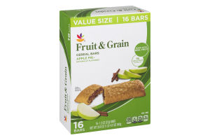 Ahold Fruit & Grain Cereal Bars Apple Pie - 16 CT