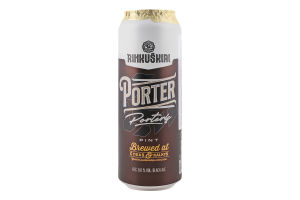 Пиво 568мл 6% темное фильтрованное пастеризованное Porter Rinkuskiai ж/б