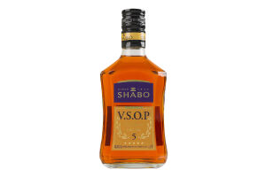 Бренді 0.25л 40% 5 зірок V.S.O.P Shabo пл