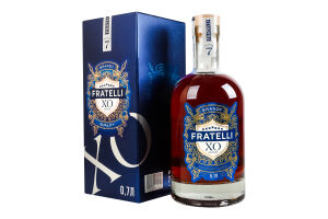 Бренді 0.7л 37% ординарний 7 років XO Fratelli пл