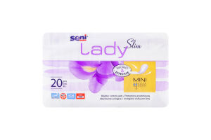 Прокладки урологічні Mini Slim Lady Seni 20шт