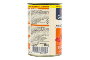 Корм д/собак з качкою 400г ж/б ГранКарно