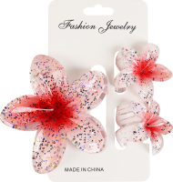 Набір прикрас для волосся Fashion Jewelry 3шт в асорт