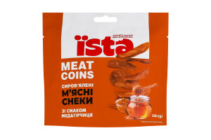 Снеки мясные Мед&Горчица Meat Coins Їsta с/в д/п 50г