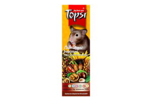 Палочки для грызунов ореховые Topsi к/у 150г