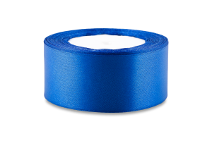 Стрічка д/подарунків сині тони сатин 4см*22м Yiwu