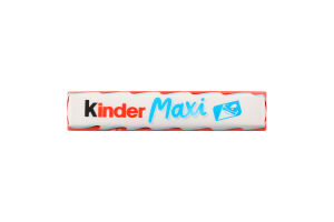 Шоколад молочный с молочной начинкой Maxi Kinder м/у 21г