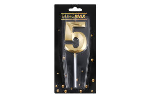 Свічка Buromax Цифра 5