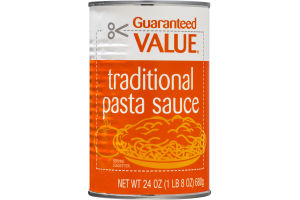 Guaranteed Value Traditional Pasta Sauce