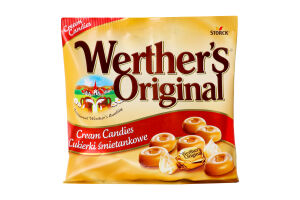 Цукерки Storck Werther's Original карамель вершкова 90г х18