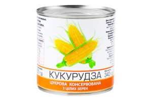 Конс Кукурудза цукрова 340 г ж/б