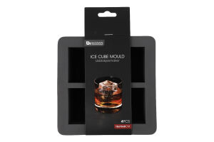 Форма для льоду 4 кубика 16х16х6см №101001240 Excellent Houseware 1шт
