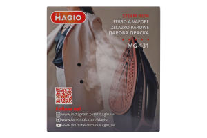 Праска 2400Вт керамічна підошва антикрапля МG-131 Меджіо