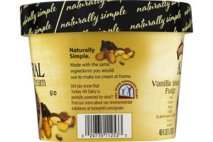Turkey Hill All Natural Ice Cream Vanilla Almond Fudge