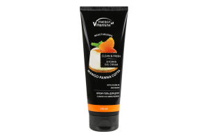 Крем-гель для душу з манго та олією жожоба Mango panna cotta Energy of vitamins 230мл