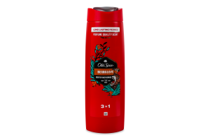 Гель для душа и шампунь 3в1 Bearglove Old Spice 400мл