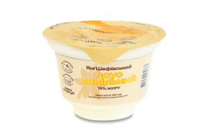 Соус 15% ванильный ЯнгШеф ст 190г