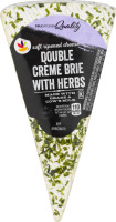 Ahold Soft Ripened Cheese Double Creme Brie with Herbs