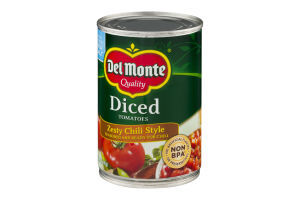 Del Monte Diced Tomatos Zesty Chili Style