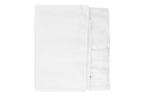 Рушник білий махровий велюр 50*90см 500г/м2 GM Textile
