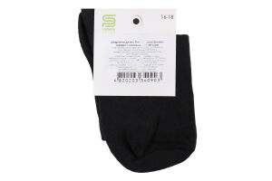 Шкарпетки Premier socks Економ сер рез чорн р16-18