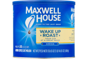 Maxwell House Ground Coffee Medium Wake Up Roast