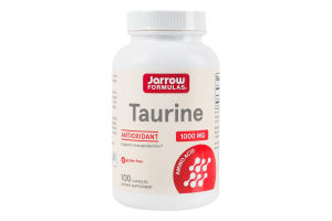 Добавка дієтична капсули 1000мг Таурин Jarrow Formulas 100шт