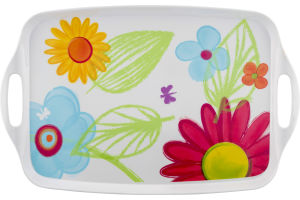 Smart Living Blooms Serving Tray