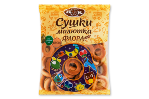 Сушки малютка Флора БКК м/у 300г