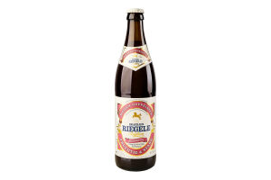 Пиво 0.5л 8% світле фільтроване непастеризоване Weizen Doppelbock Riegele пл