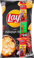 Чипси картопляні Реберця гриль Lay's м/у 120г