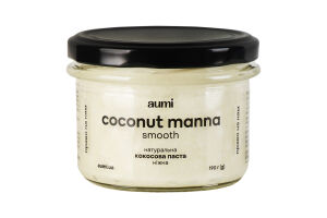 Паста кокосова натуральна ніжна Aumi с/б 190г