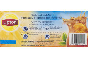 Lipton Iced Tea Bags Family Size - 24 CT