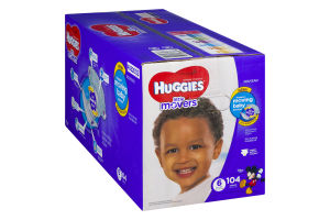Huggies Little Movers Diapers Size 6 - 104 CT