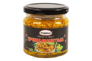 Гірчиця харчова Французька Родина с/б 190г