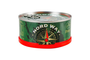 Икра лососевая зернистая соленая Nord Way ж/б 275г