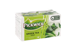 Чай зелений з м'ятою Pickwick к/у 20х2г