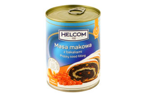Начинка маковая с сухофруктами Helcom ж/б 380г